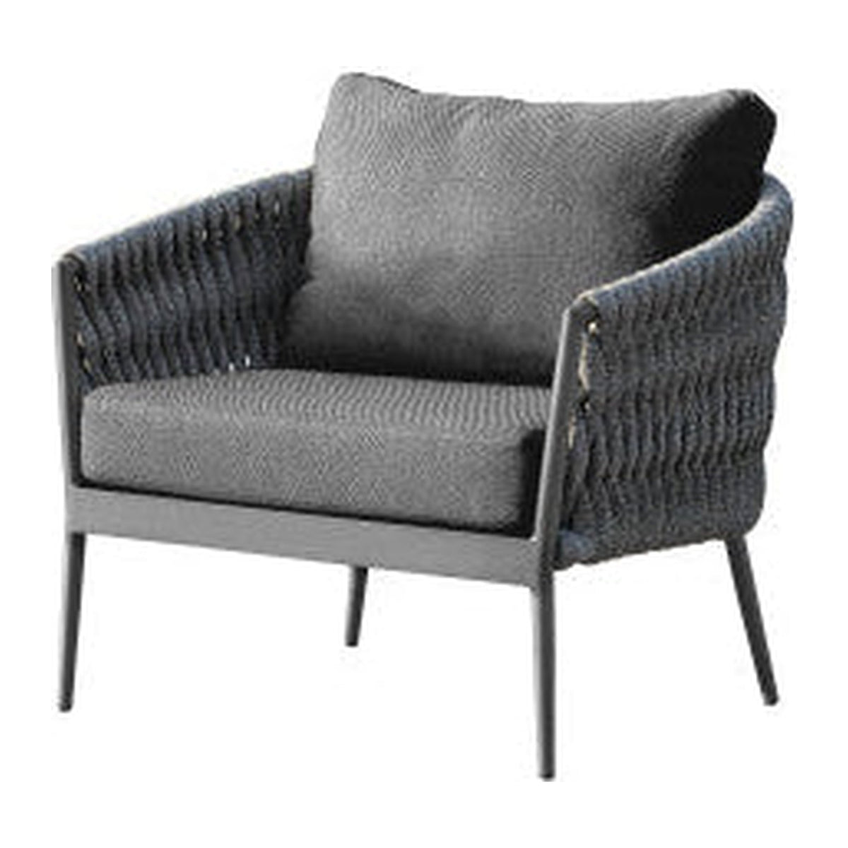 Sillón Individual Caspio — Charcoal / Grey