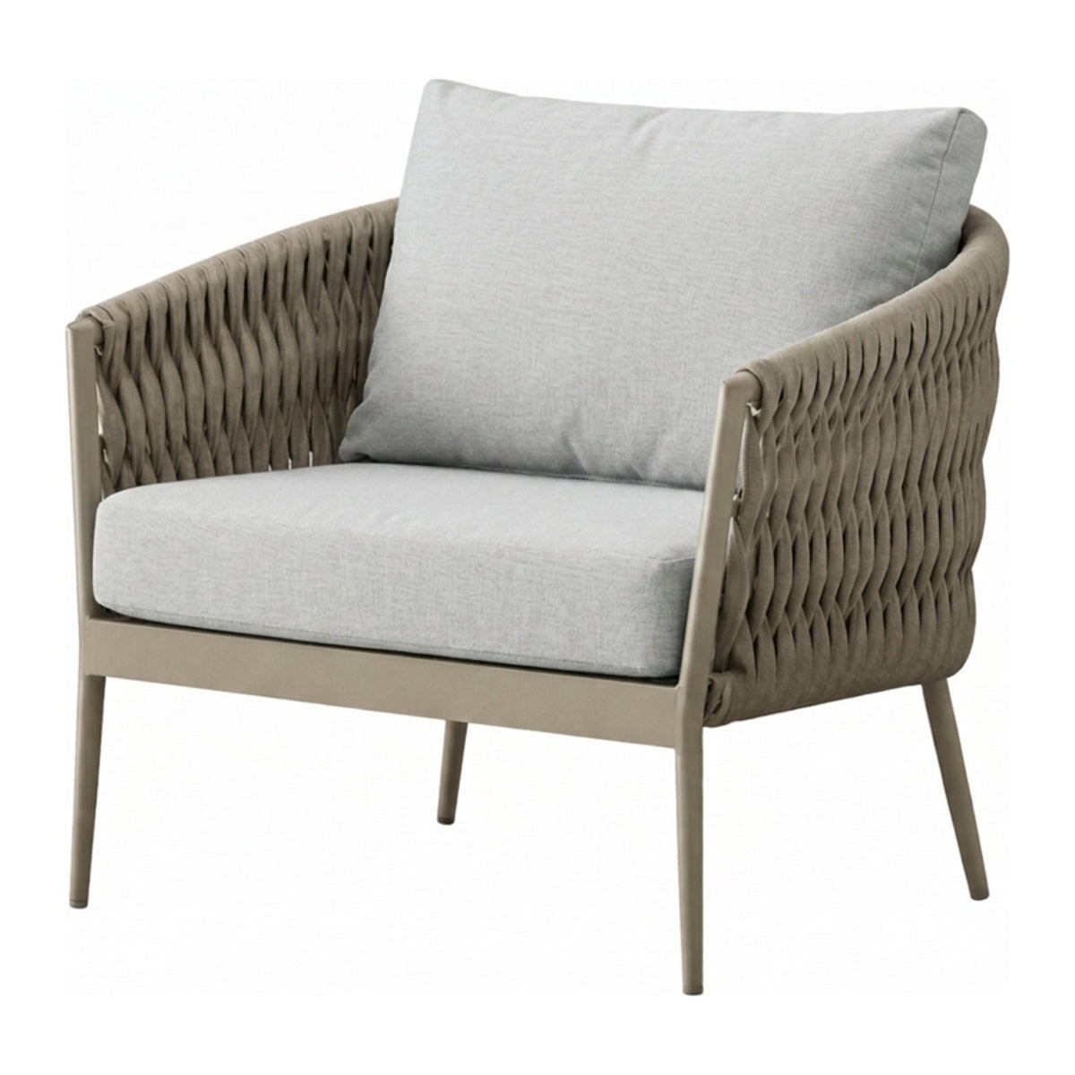 Sillón Individual Caspio — Champagne / Dove Beige
