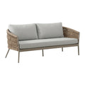 Loveseat Caspio — Champagne / Dove Beige