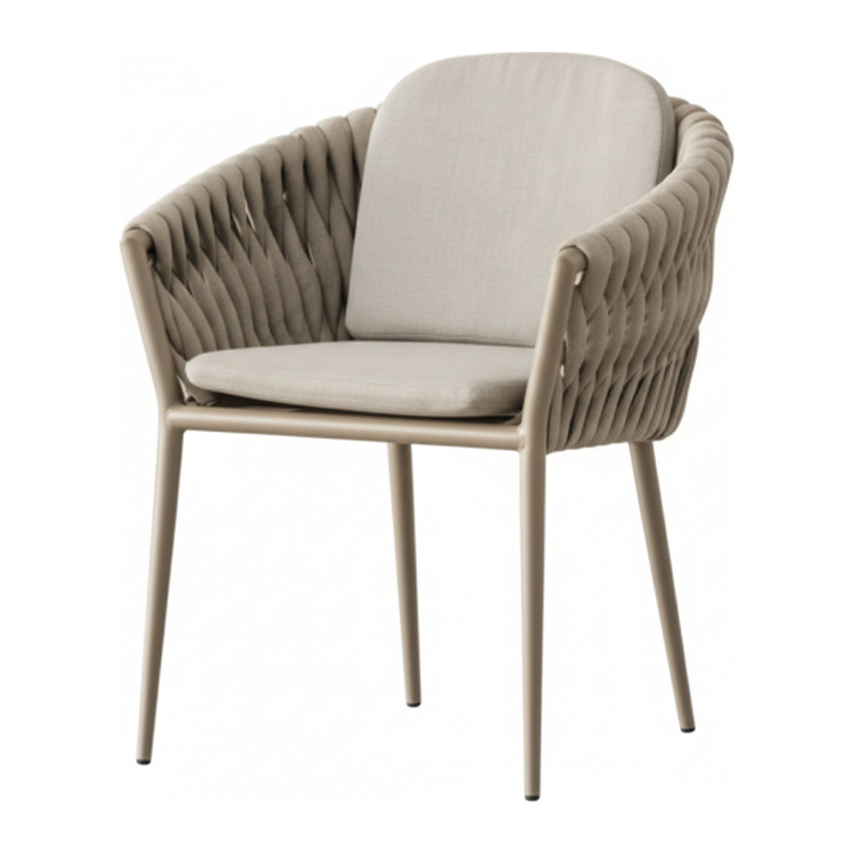 Silla de Comedor Caspio — Champagne / Dove Beige