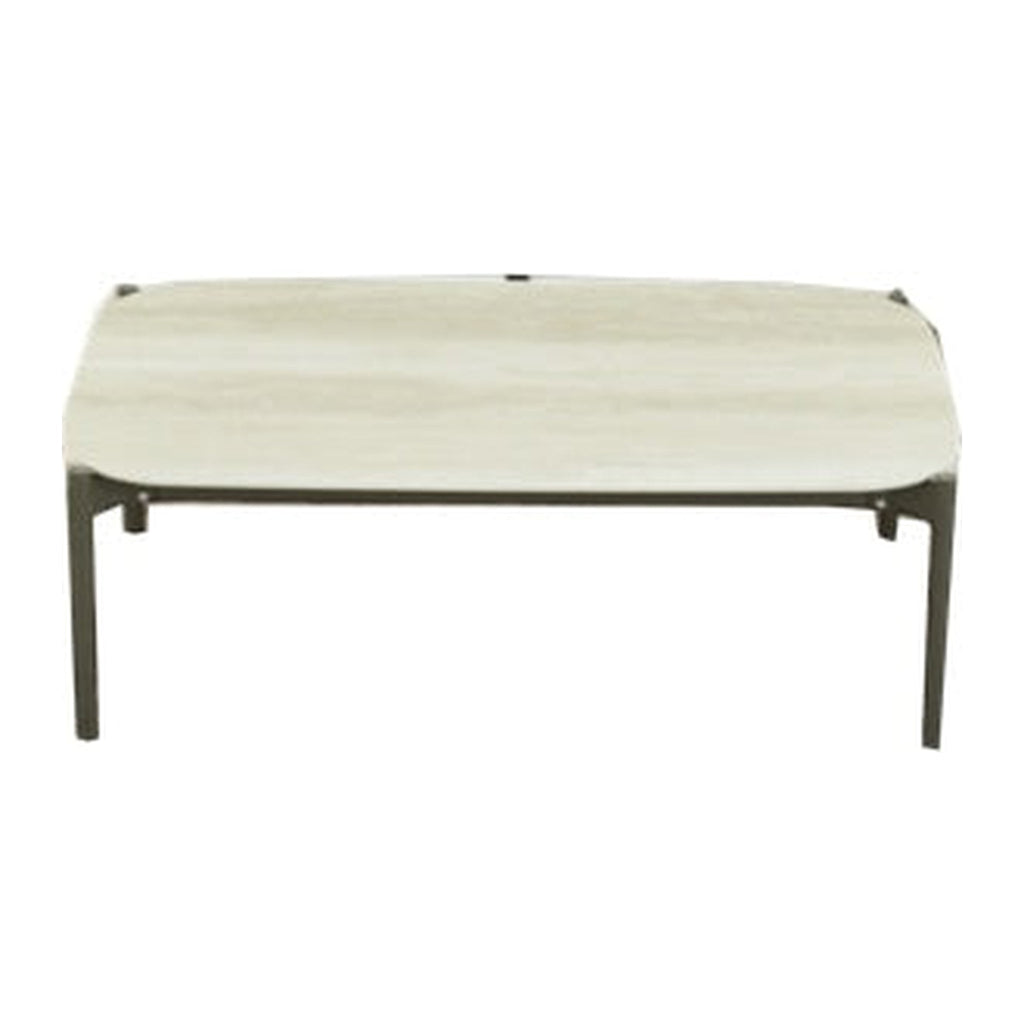 Mesa de Centro Baltic — Taupe / Milano Travertine