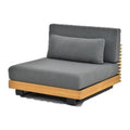 Sillón Individual sin Brazos Pacific — Charcoal
