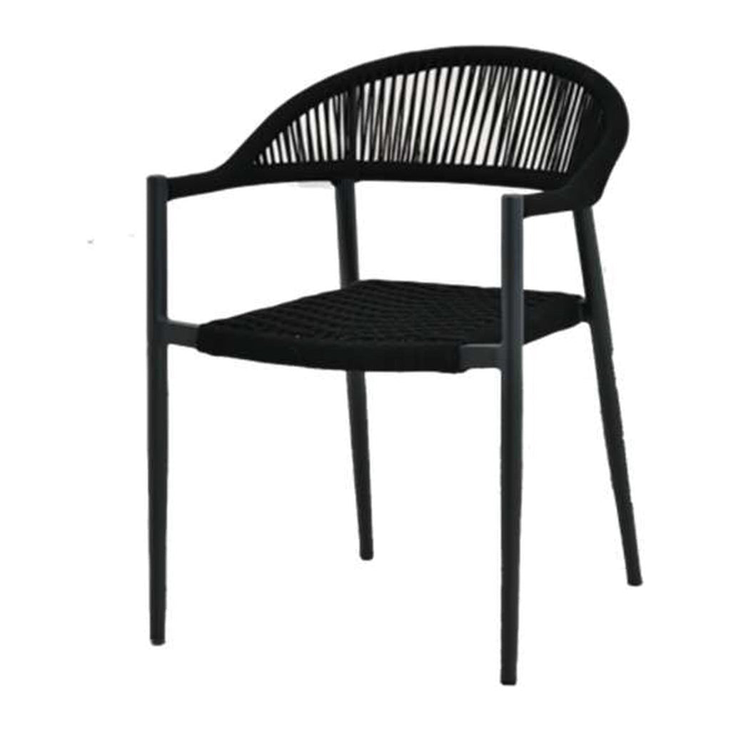Silla de Comedor Roppa — Negro