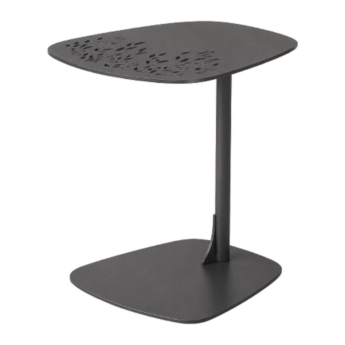 Mesa Lateral Caspio Grapa — Charcoal