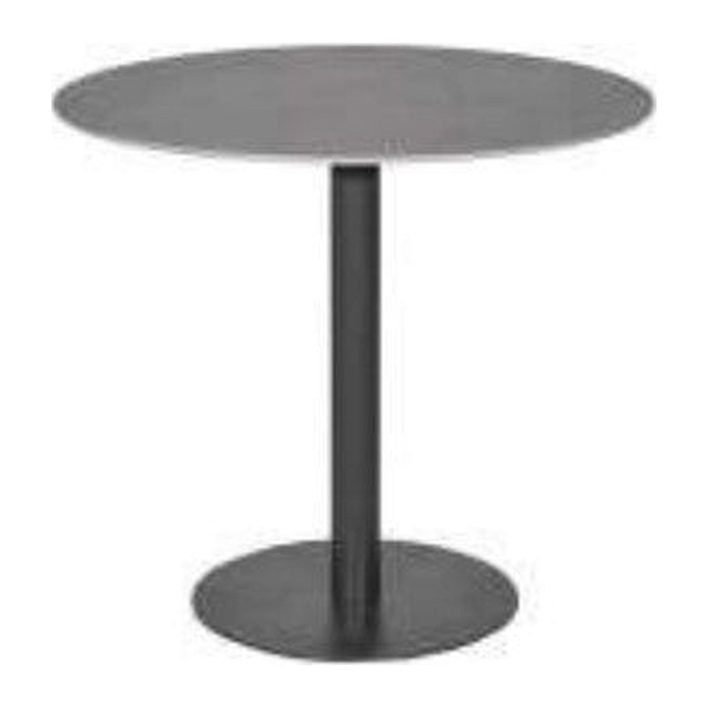 Mesa de Comedor Redonda Balbina 90 — Sintered Stone Grey / Charcoal