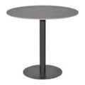 Mesa de Comedor Redonda Balbina 90 — Sintered Stone Grey / Charcoal