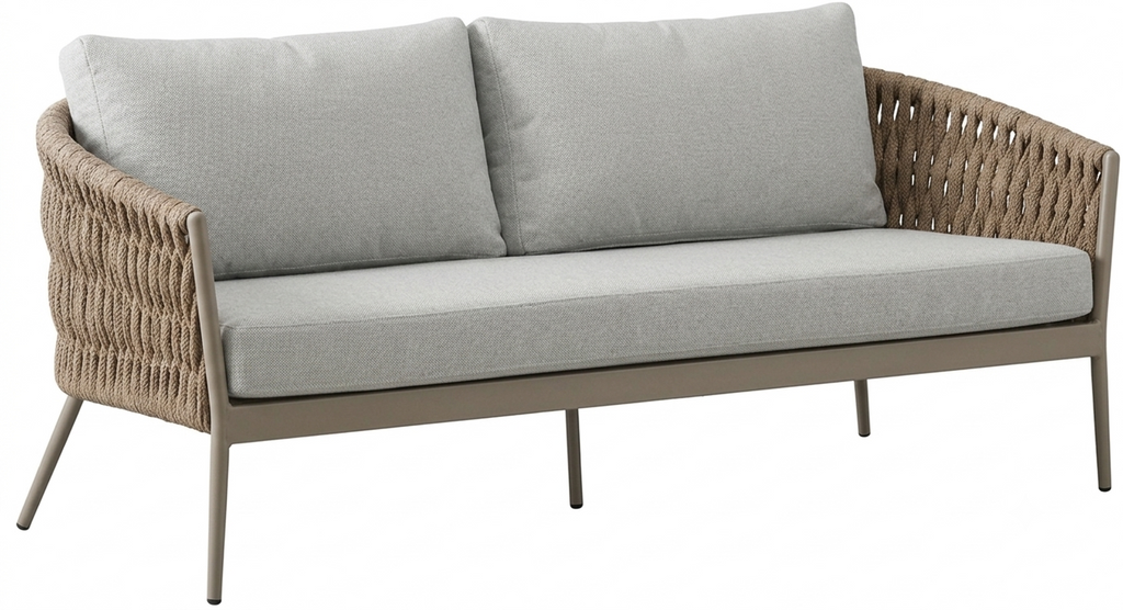 Loveseat Caspio — Champagne / Dove Beige — imagen original