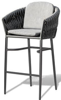 Caspio Silla de Bar — Charcoal / Grey