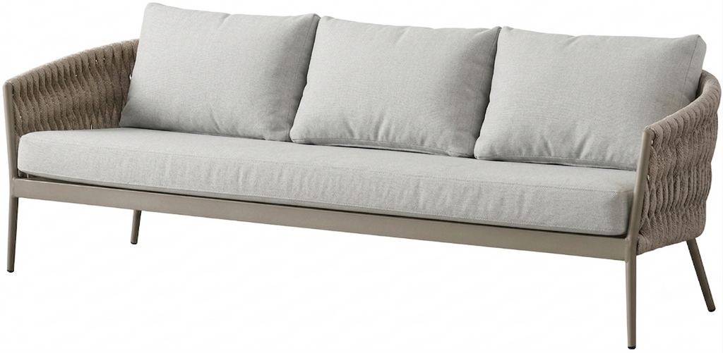 Sofá Caspio — Champagne / Dove Beige — imagen original