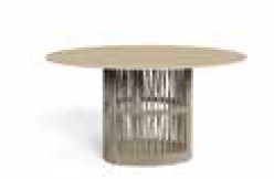 CLIFF DINING TABLE D140 DOVE