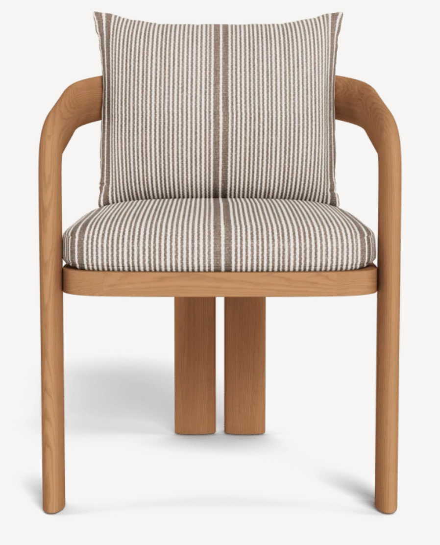 Chloe silla de comedor, madera de teca grado A ancho 58.5 cm, Prof 63.5 cm, Alto 83 cm (Copy)