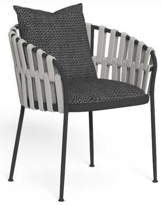 Frame Silla con Brazos Color A14 Grafito - R30 Grey - C95 Dark Grey. 62ax65px75h Cm