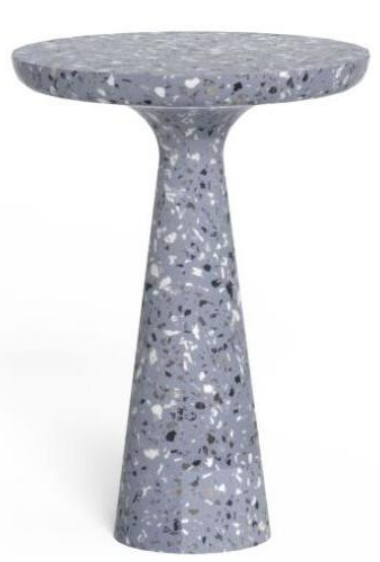 Gabri Mesa de Centro Color S33 Grey. 40dx55h Cm.