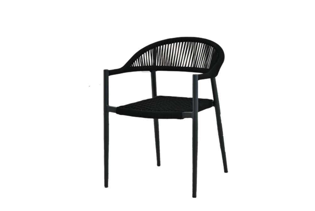 Silla de Comedor Roppa — Negro — imagen original