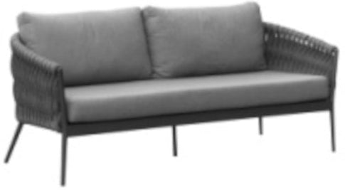 Loveseat Caspio — Charcoal / Grey — imagen original