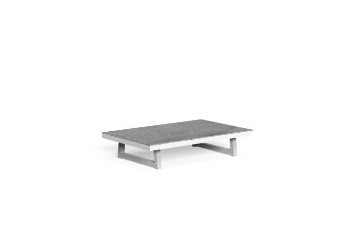 Alabama Alu Mesa de Centro Aluminio A14 Grafito, S26 Dark Concret