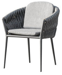 Silla de Comedor Caspio — Charcoal / Grey — imagen original