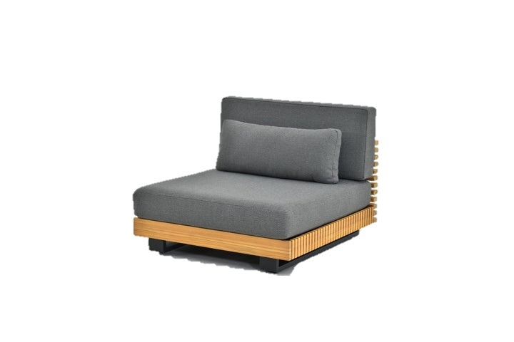 Sillón Individual sin Brazos Pacific — Charcoal — imagen original