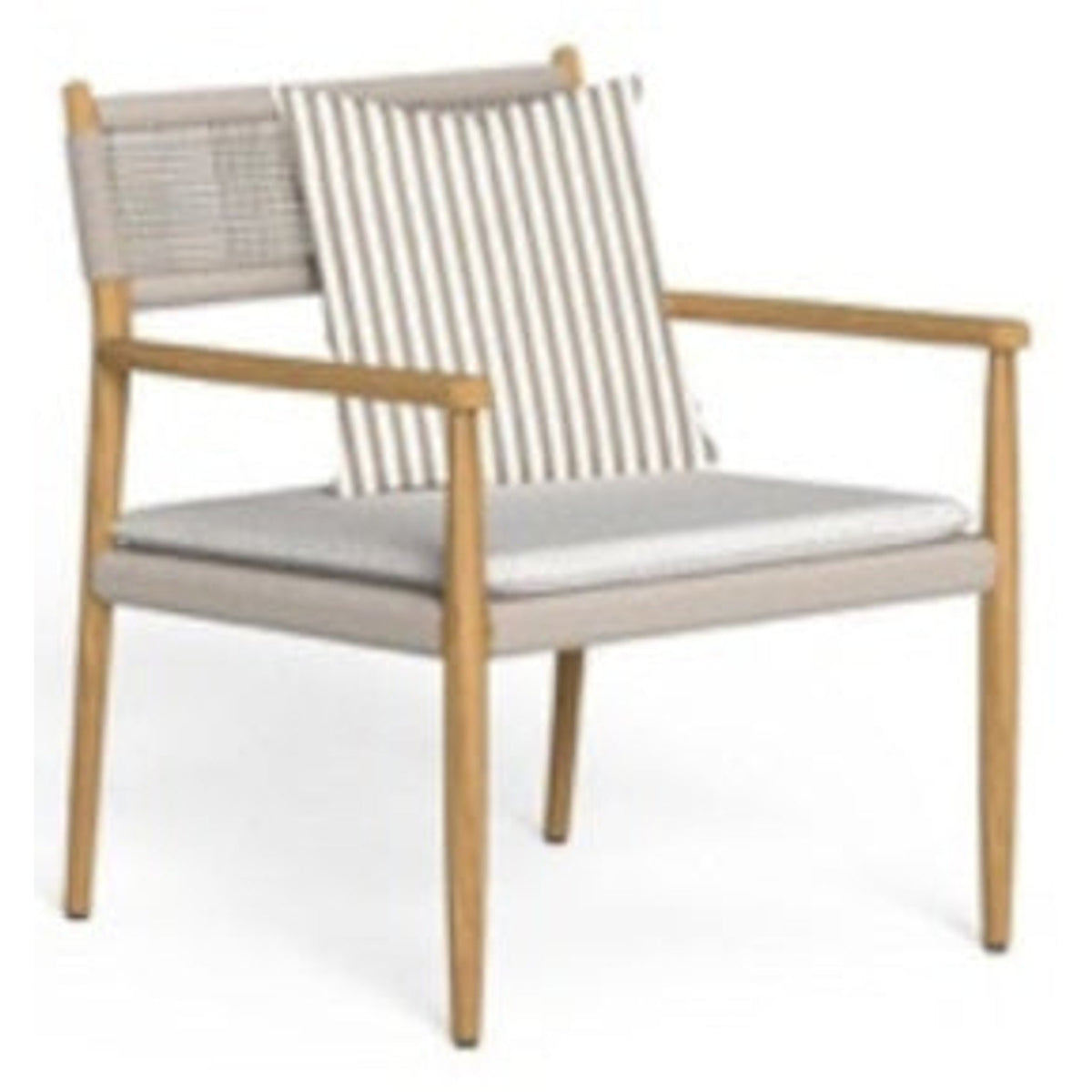 Dolcevita Teak Sillón Lounge con Brazos Color L9 Teka Natural - R39 Beige